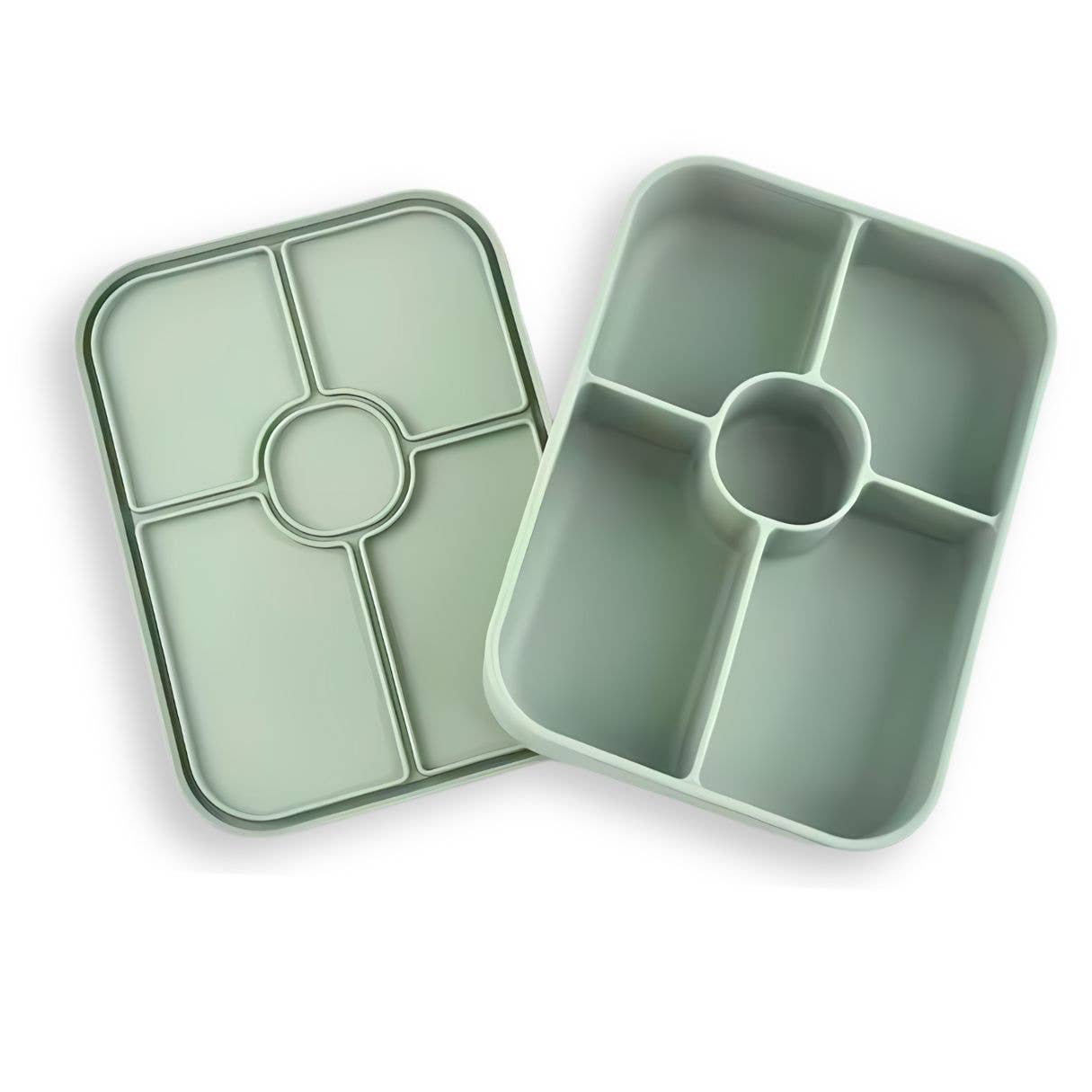 Kids Bento Box, Leak-Proof & 100% Silicone