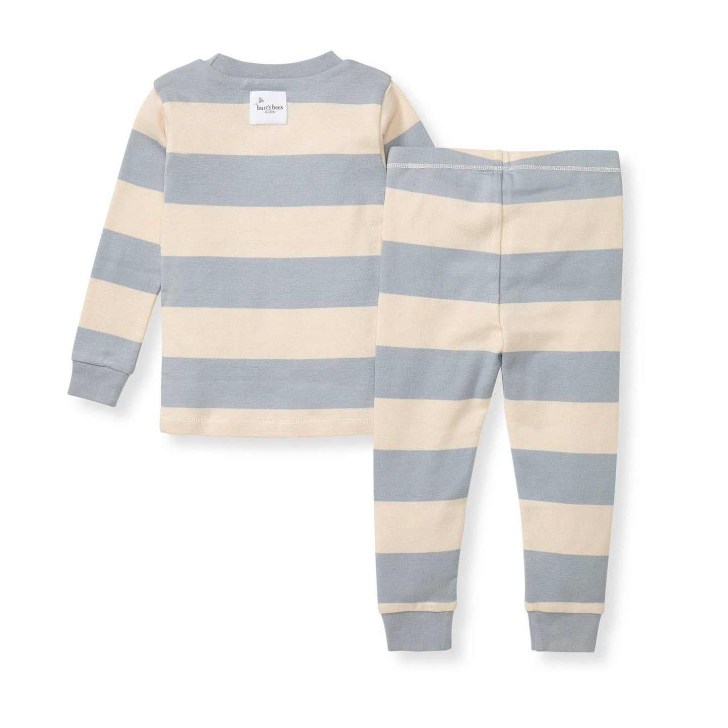 Rugby Stripe Infant PJ Set - Quarry