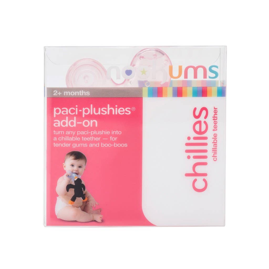 Paci-Plushies Chillies - Pink Teether