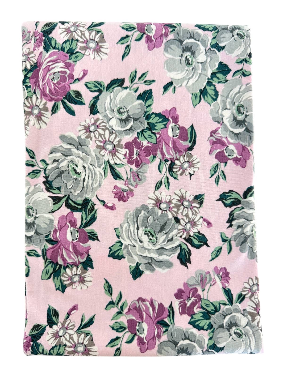 Stretch Swaddle Blanket, Blissful Blossoms