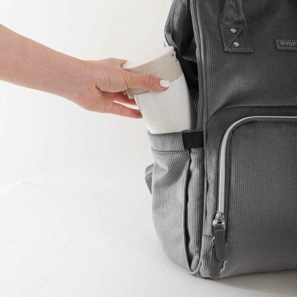 Corduroy Diaper Backpack