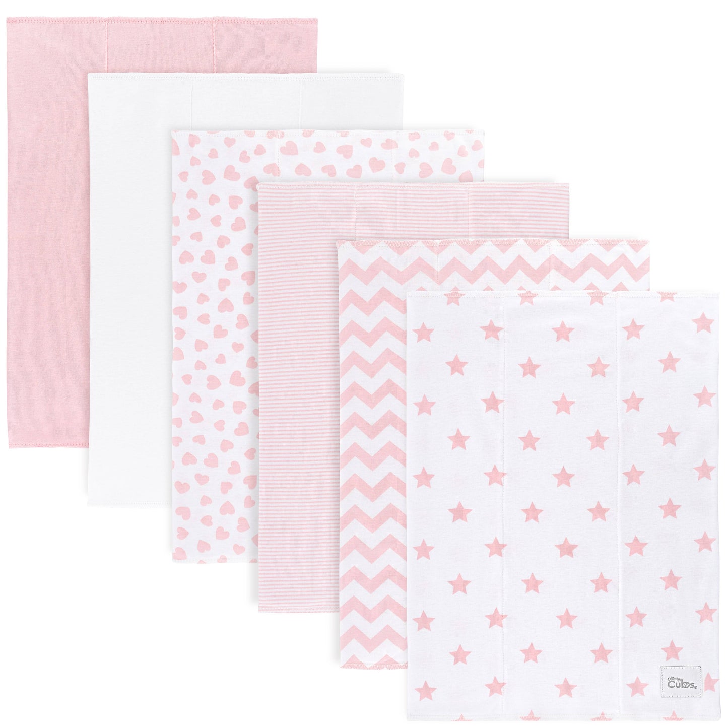Cotton Burp Cloths by Comfy Cubs