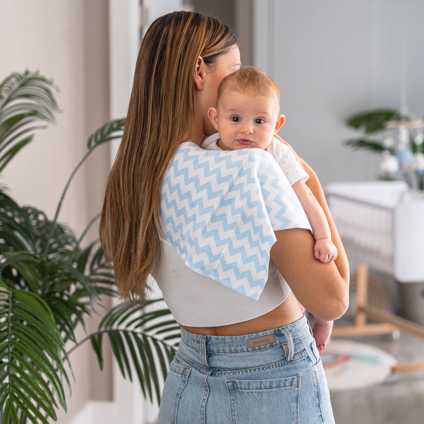 Cotton Burp Cloths by Comfy Cubs