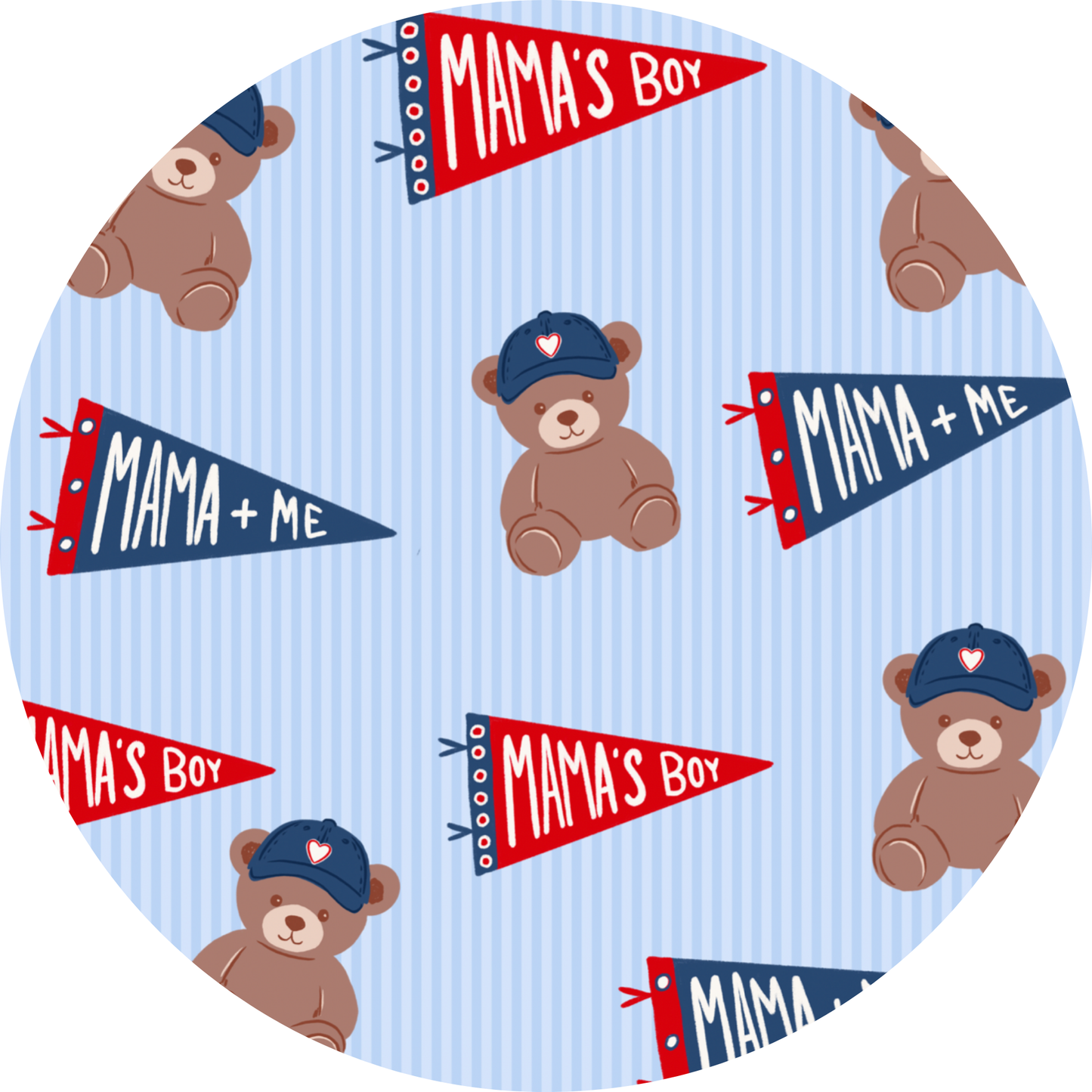 Team Mama  Kids Pajamas - Long Sleeve