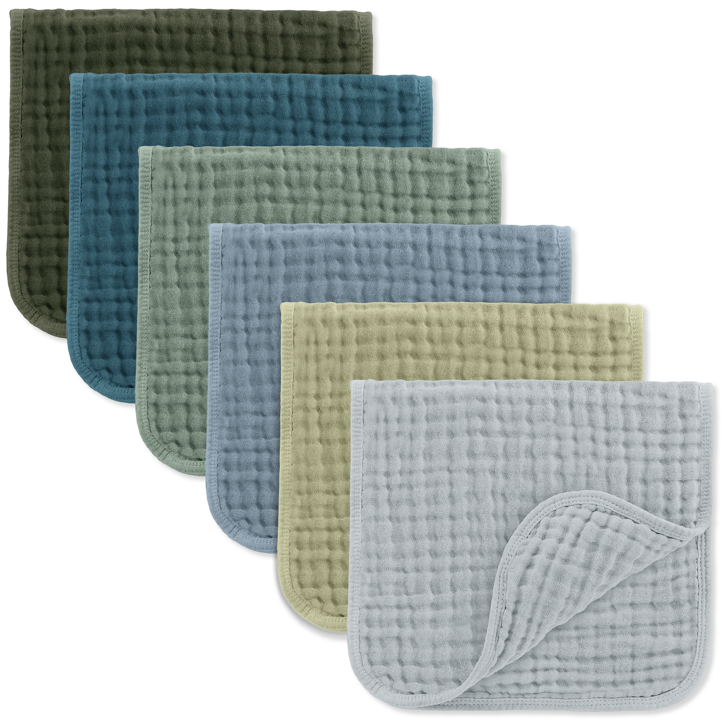 Muslin Burp Cloths by Comfy Cubs