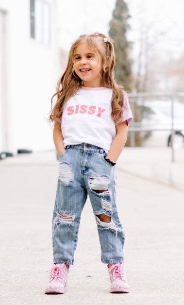 Bubba & Sissy | Boys and Girls Colorblock Tee