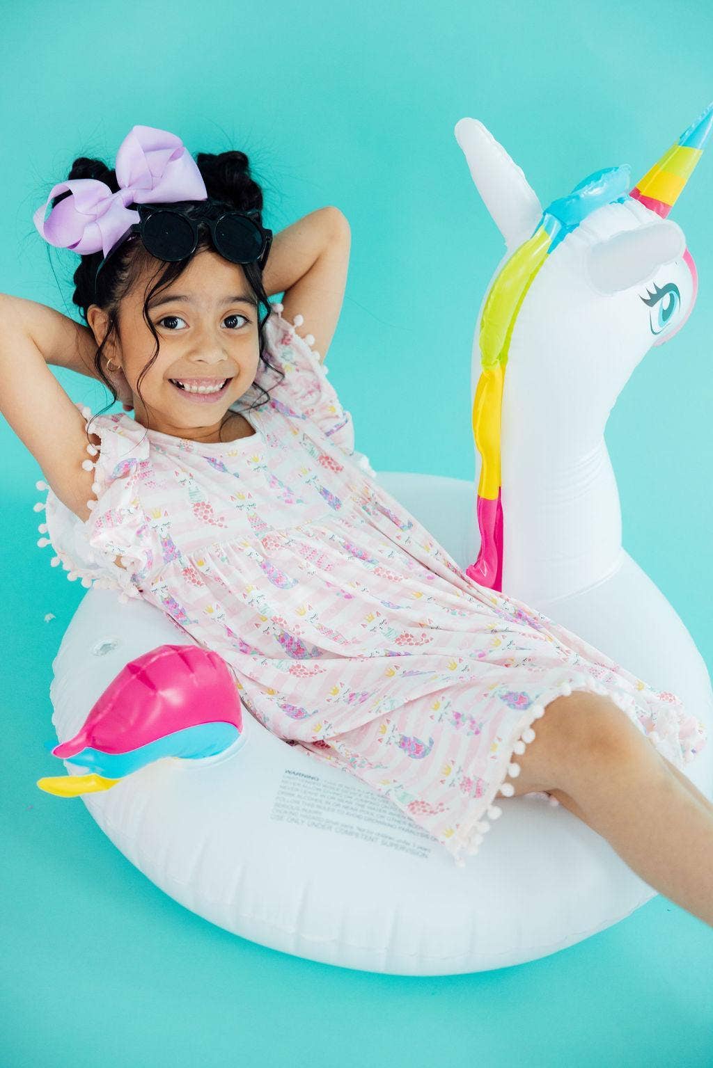 Lavender Grosgrain Hair Bow