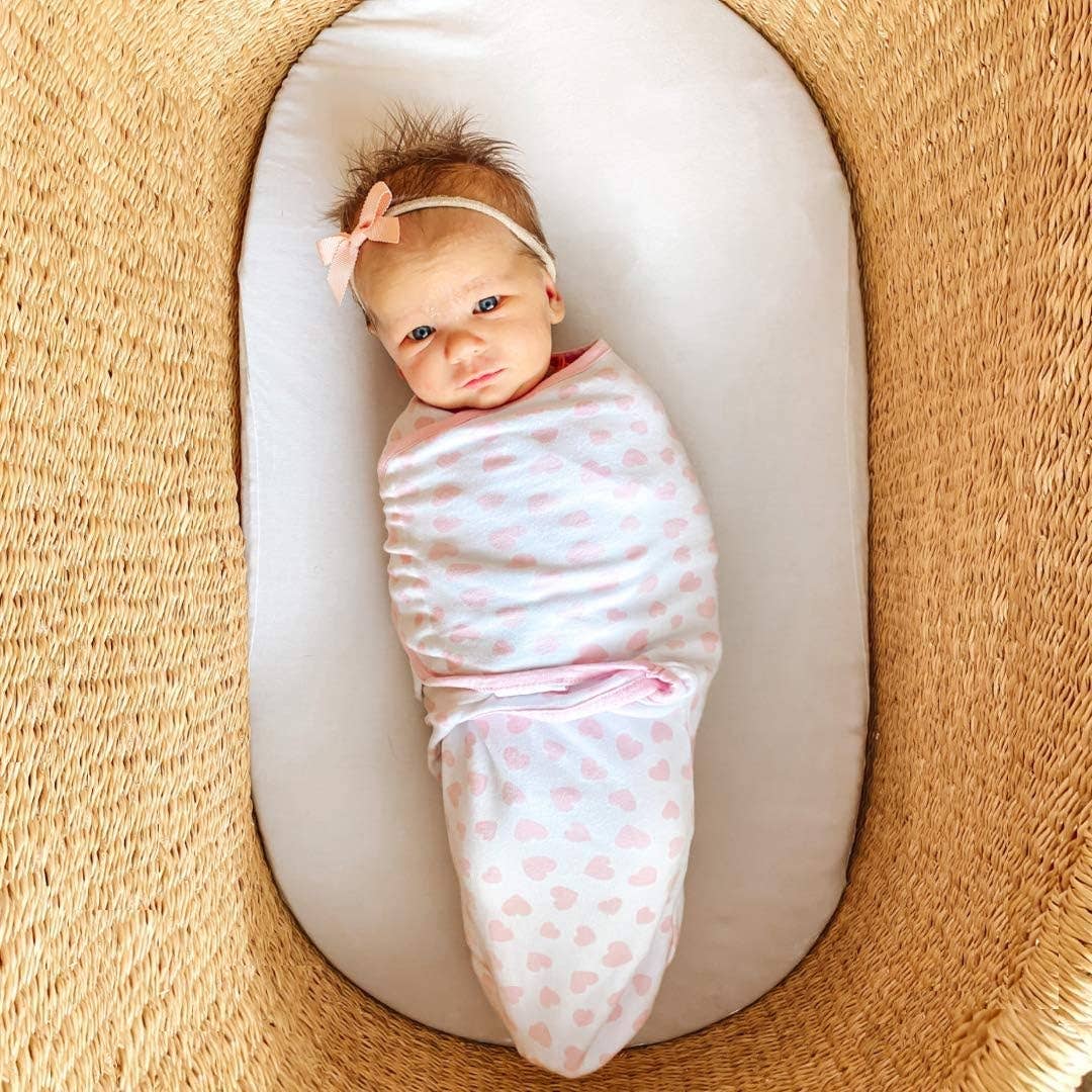 Baby Easy Swaddle Blankets - Pack of 3 by Comfy Cubs