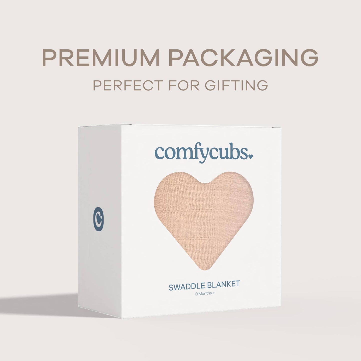 Baby Muslin Swaddle Blankets,  Pack of 1 & 2 by Comfy Cubs