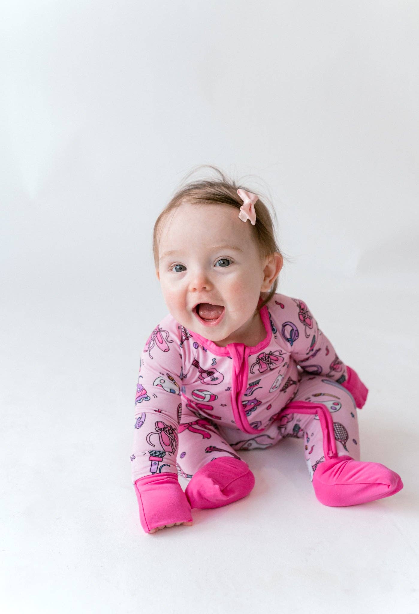 Pink “I Can Do All Things” Zippy