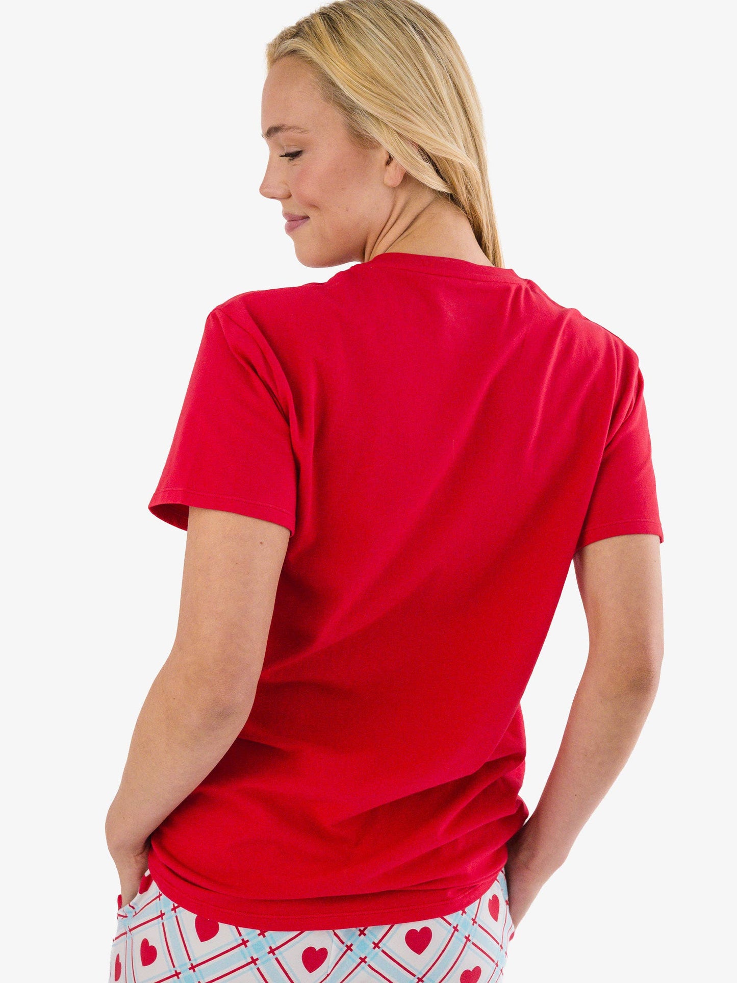 Adult XOXO Red Short Sleeve Graphic Tee