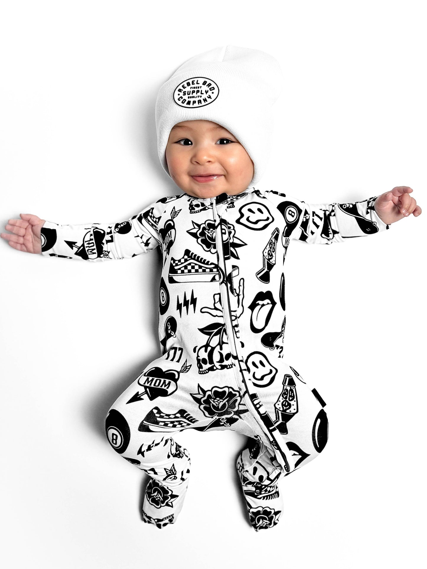 Bamboo Zippy Sleeper in Warped Tour