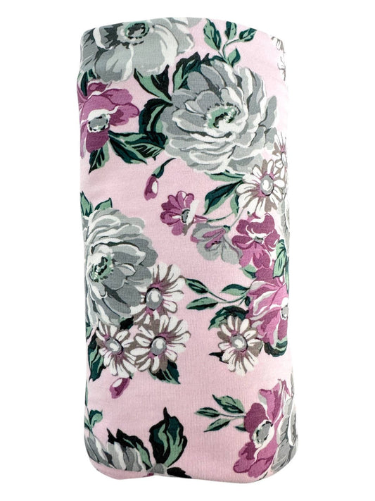 Stretch Swaddle Blanket, Blissful Blossoms