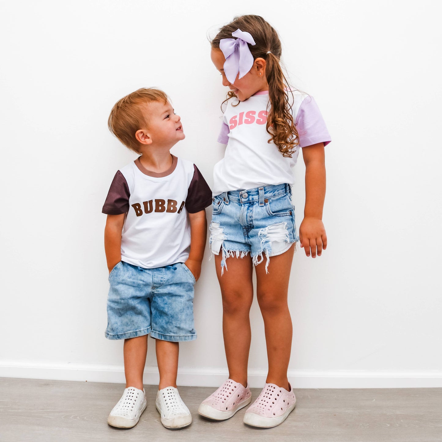 Bubba & Sissy | Boys and Girls Colorblock Tee