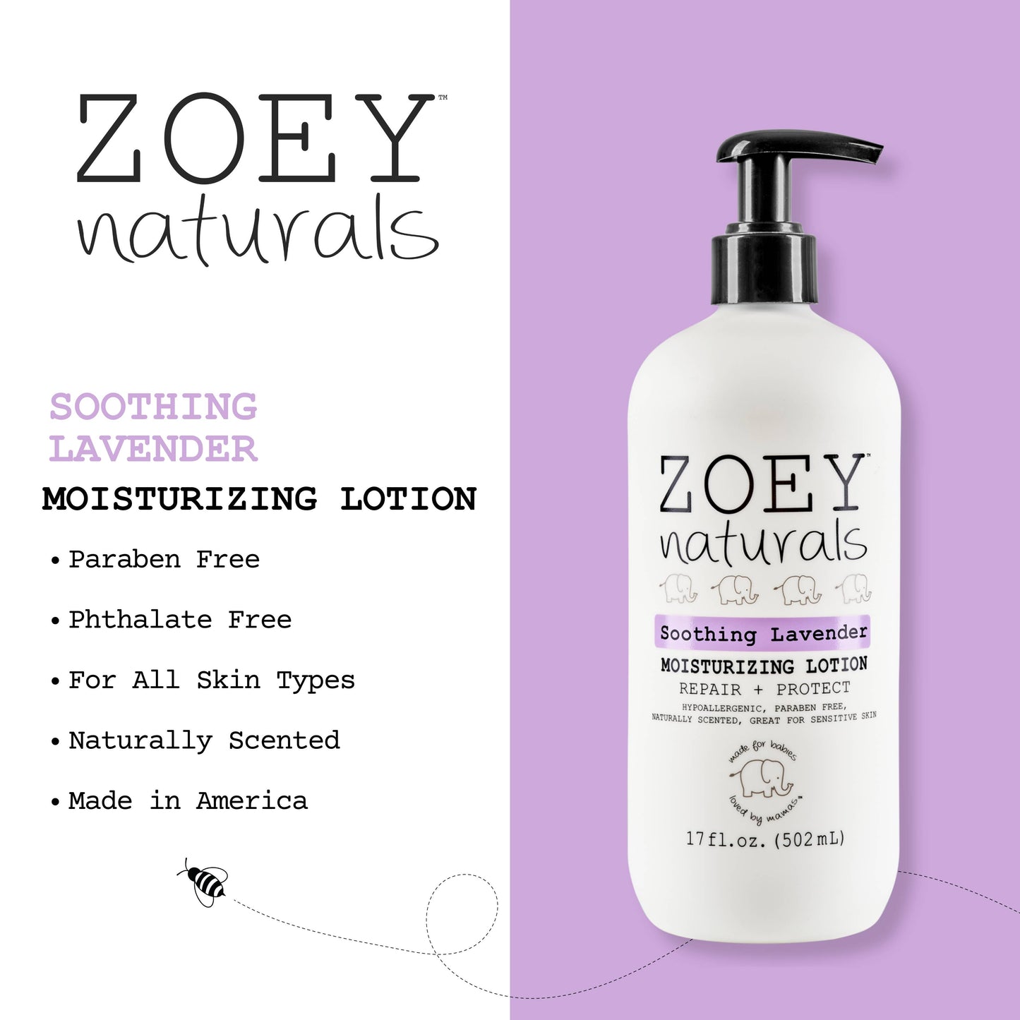 Soothing Lavender Moisturizing Lotion - 17oz