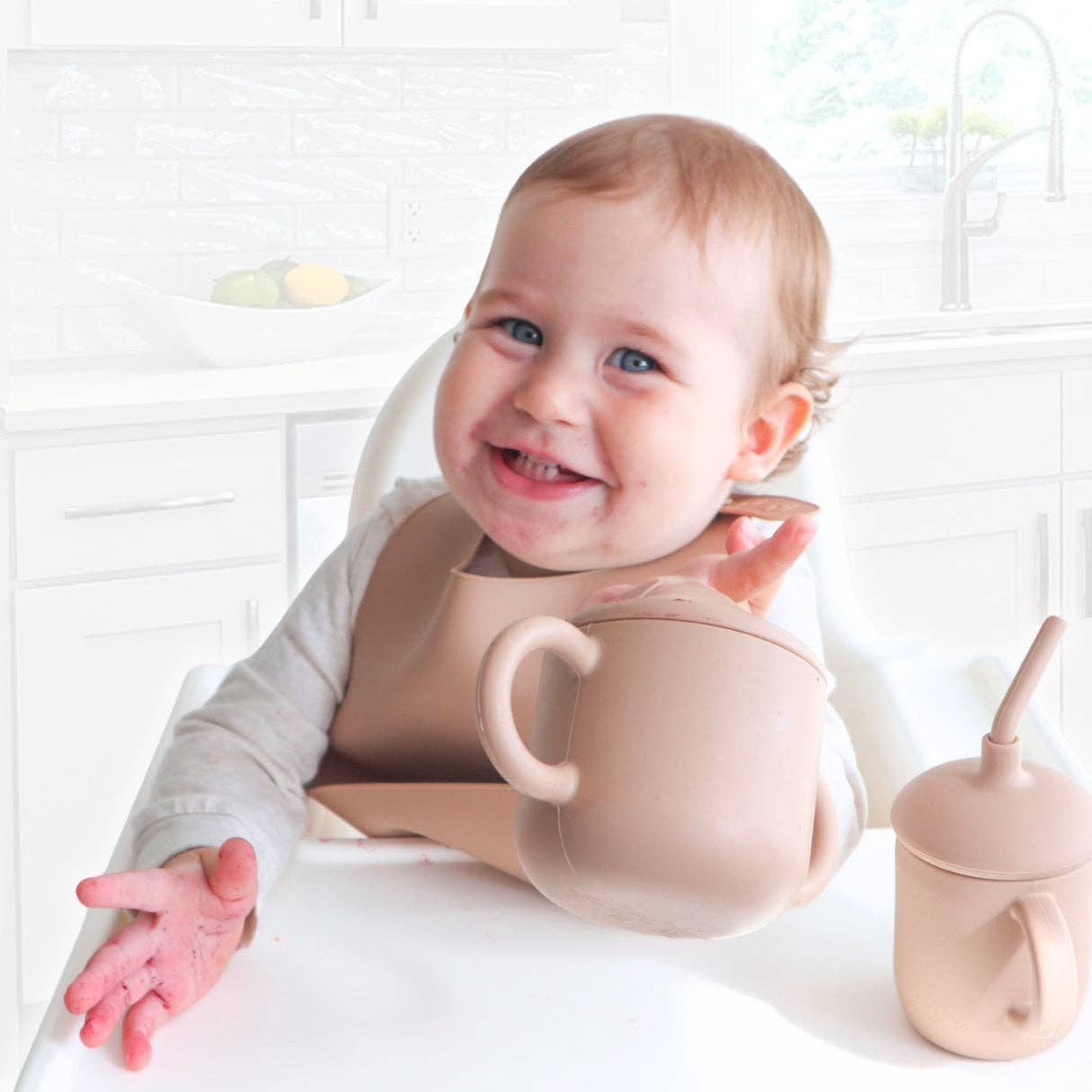 Silicone Snack Cup for Babies, Toddlers & Kids