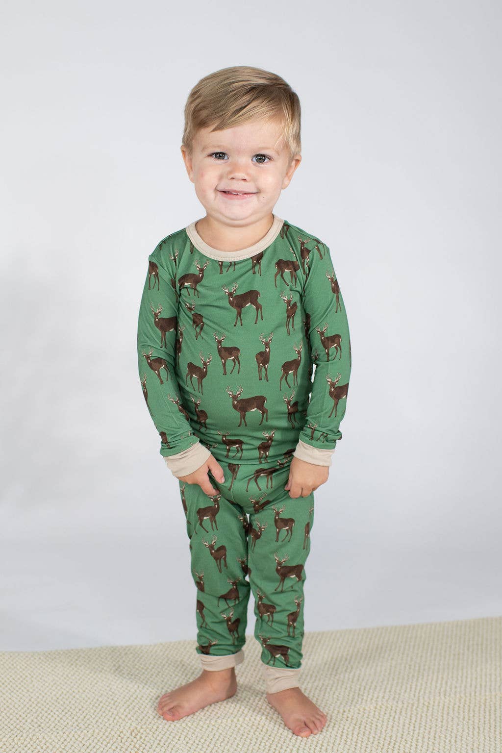 Deer - LS/Pants Toddler Pajamas
