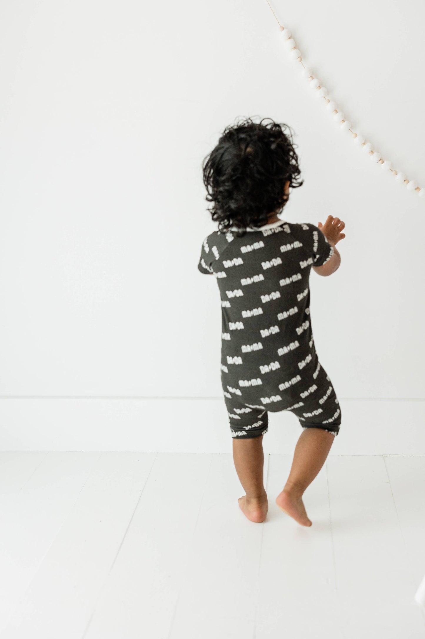 Summer Boys Shortie Romper - Lightning Bolts