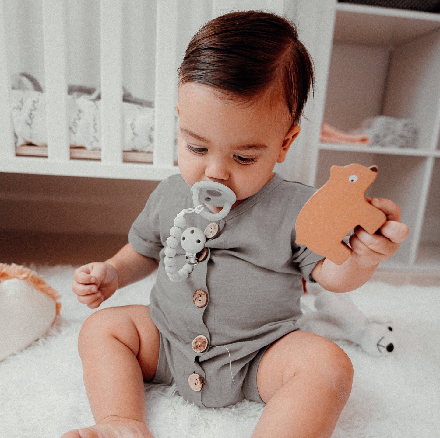 Pacifier Clips by Comfy Cubs