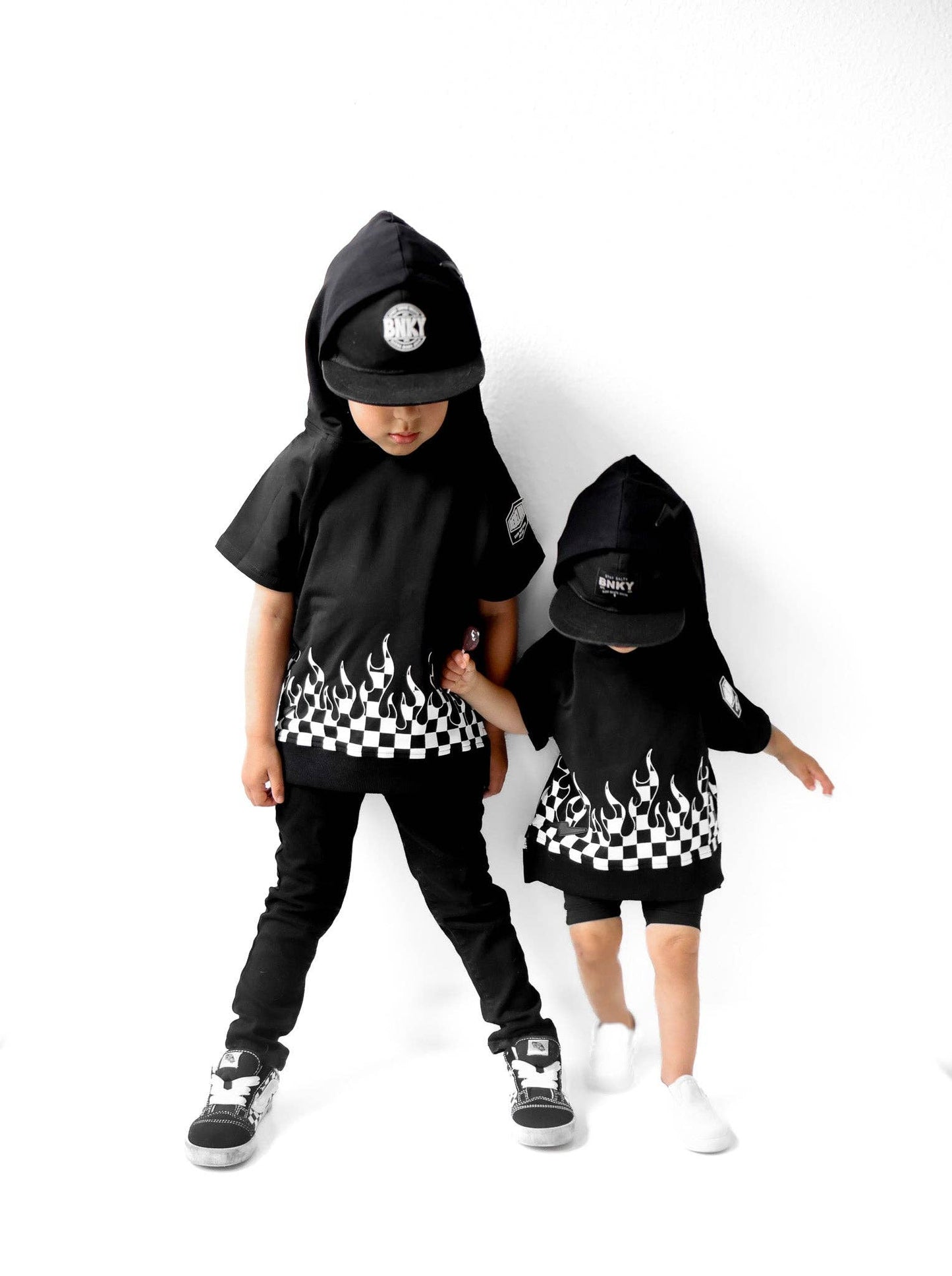 Short Sleeve Hoodie in Harley