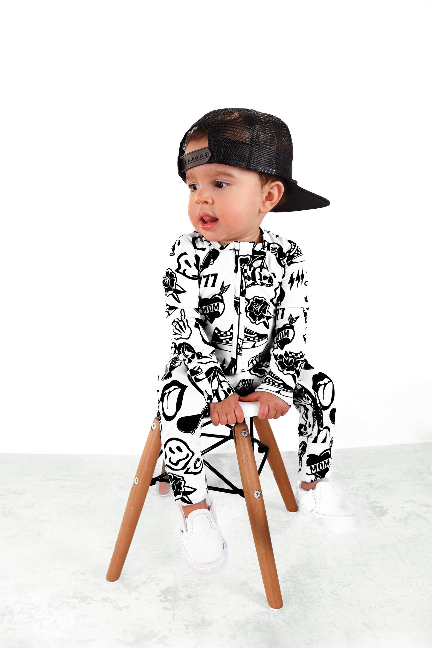 Bamboo Zippy Sleeper in Warped Tour