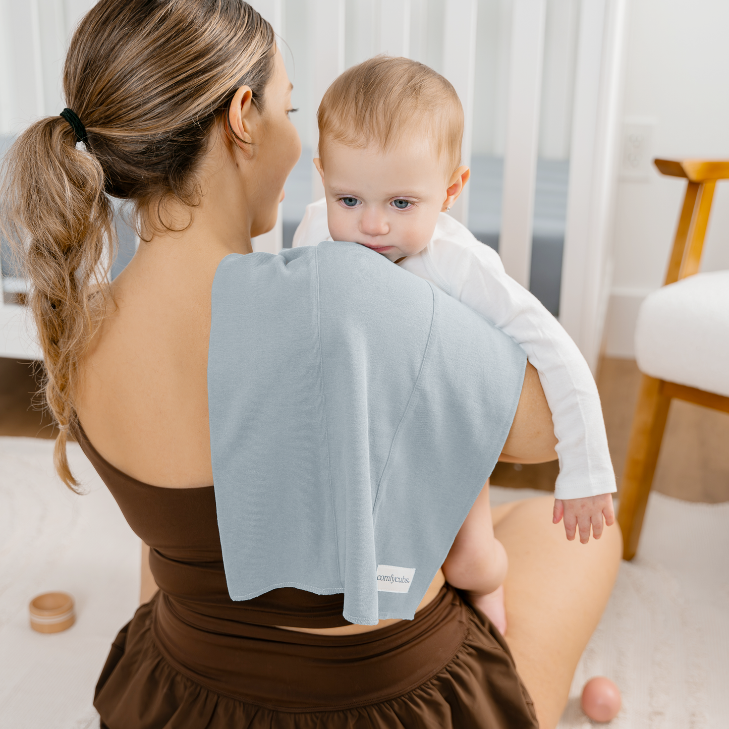 Cotton Burp Cloths by Comfy Cubs