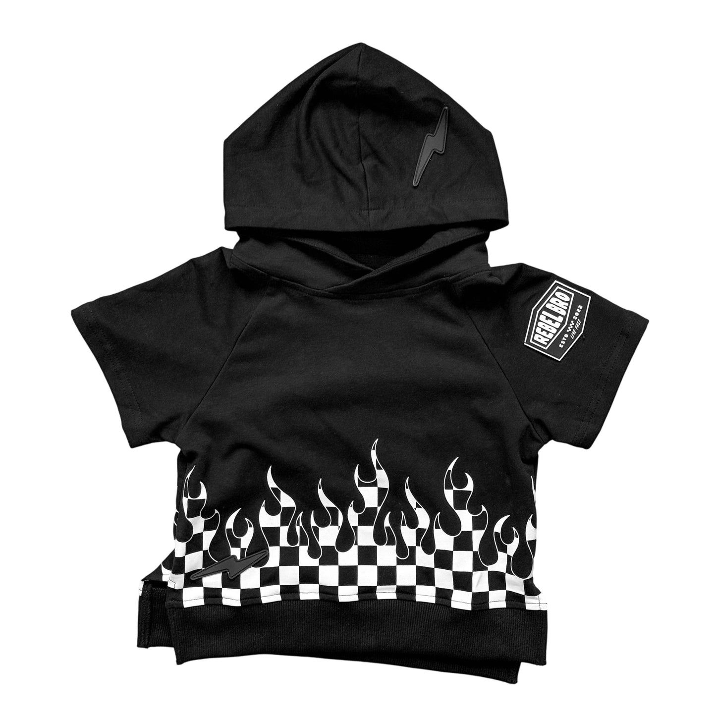 Short Sleeve Hoodie in Harley