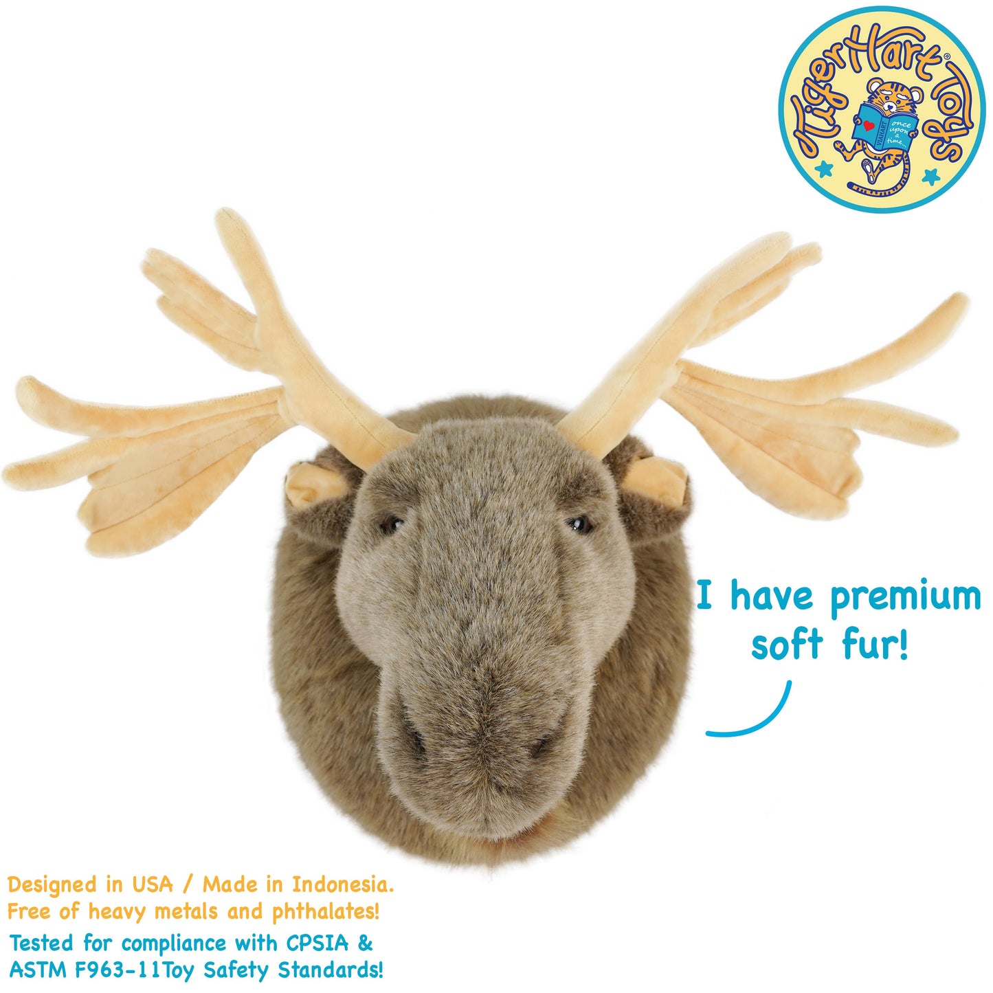 Muscovy The Moose | 19 Inch Stuffed Animal Plush