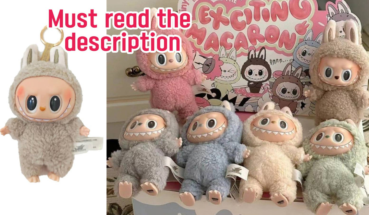 Labubu Style THE MONSTERS Exciting Macarons Bag keychain