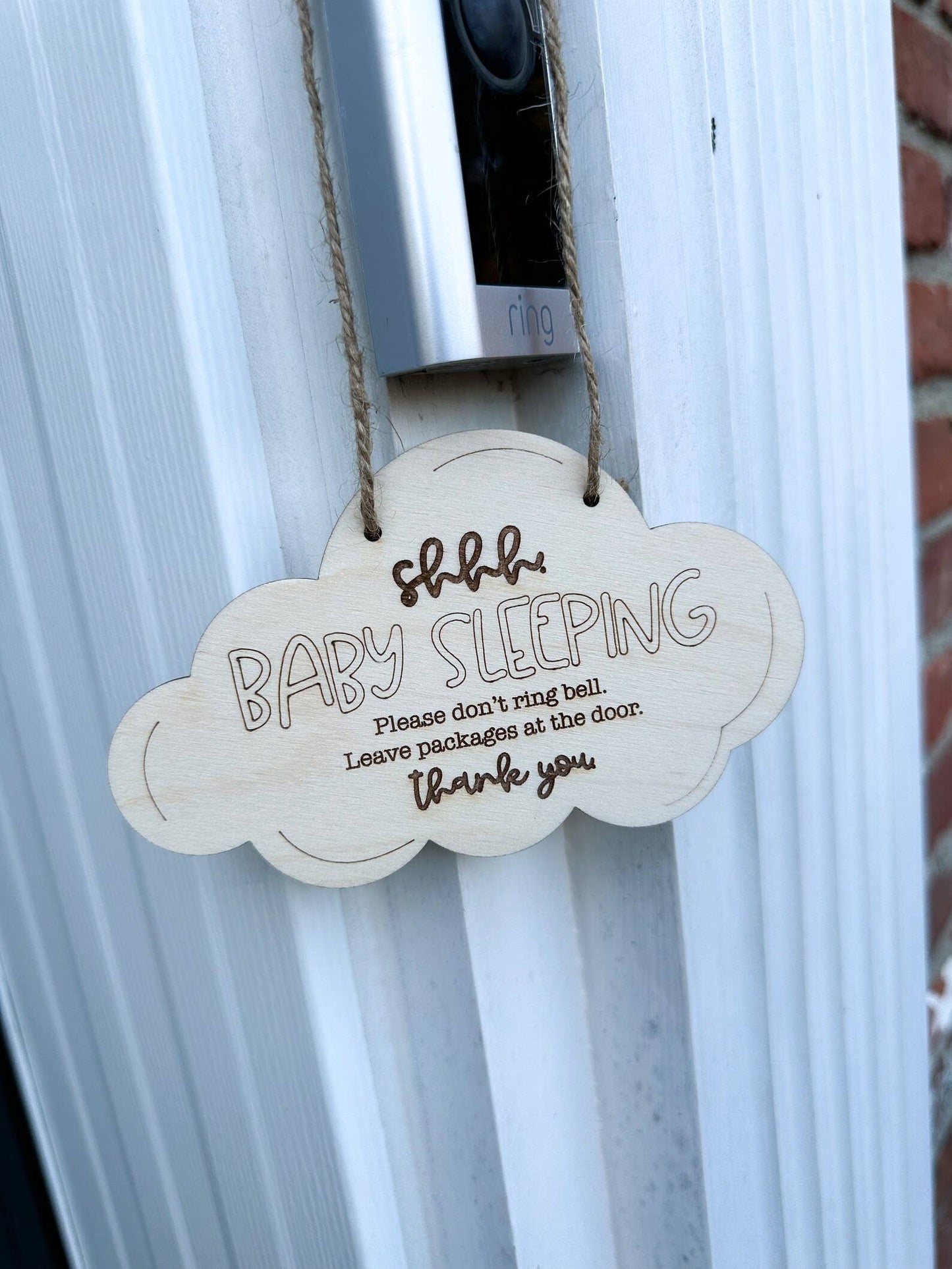 DO NOT KNOCK Sign Shhh Baby is Sleeping