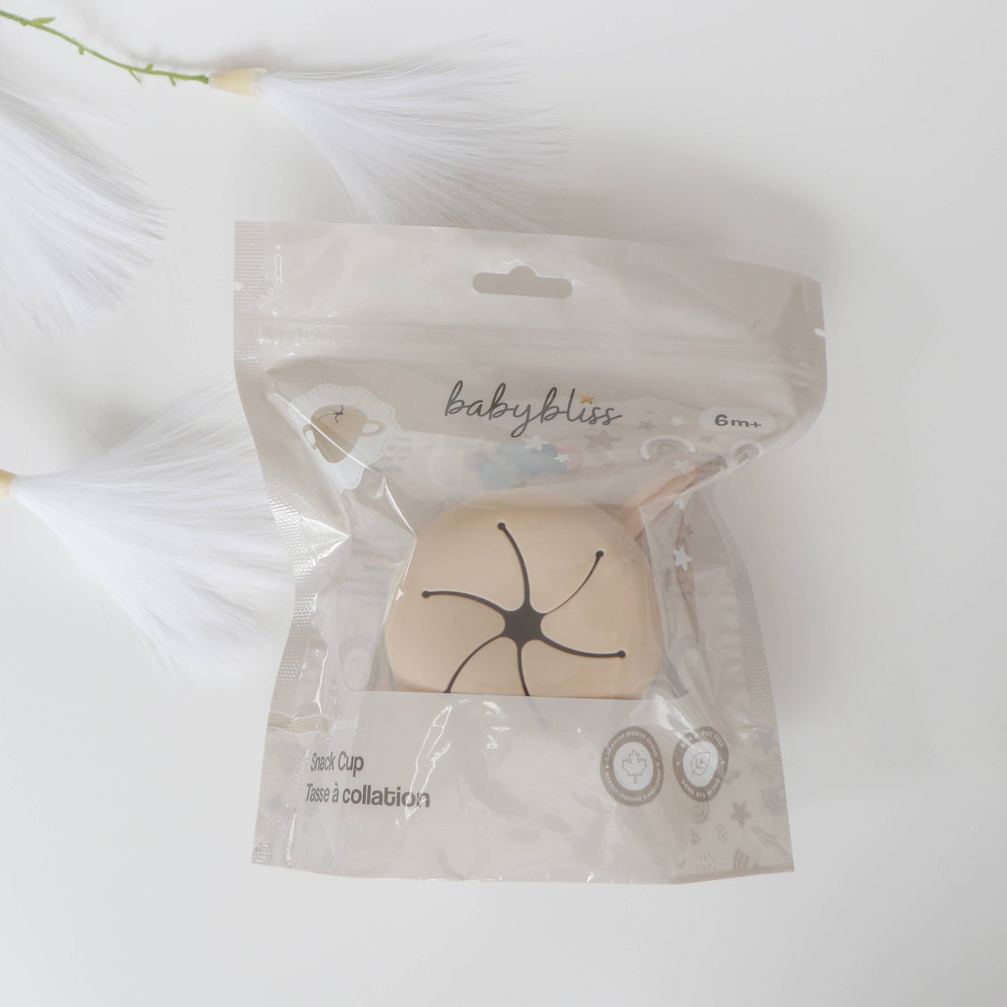 Silicone Snack Cup for Babies, Toddlers & Kids