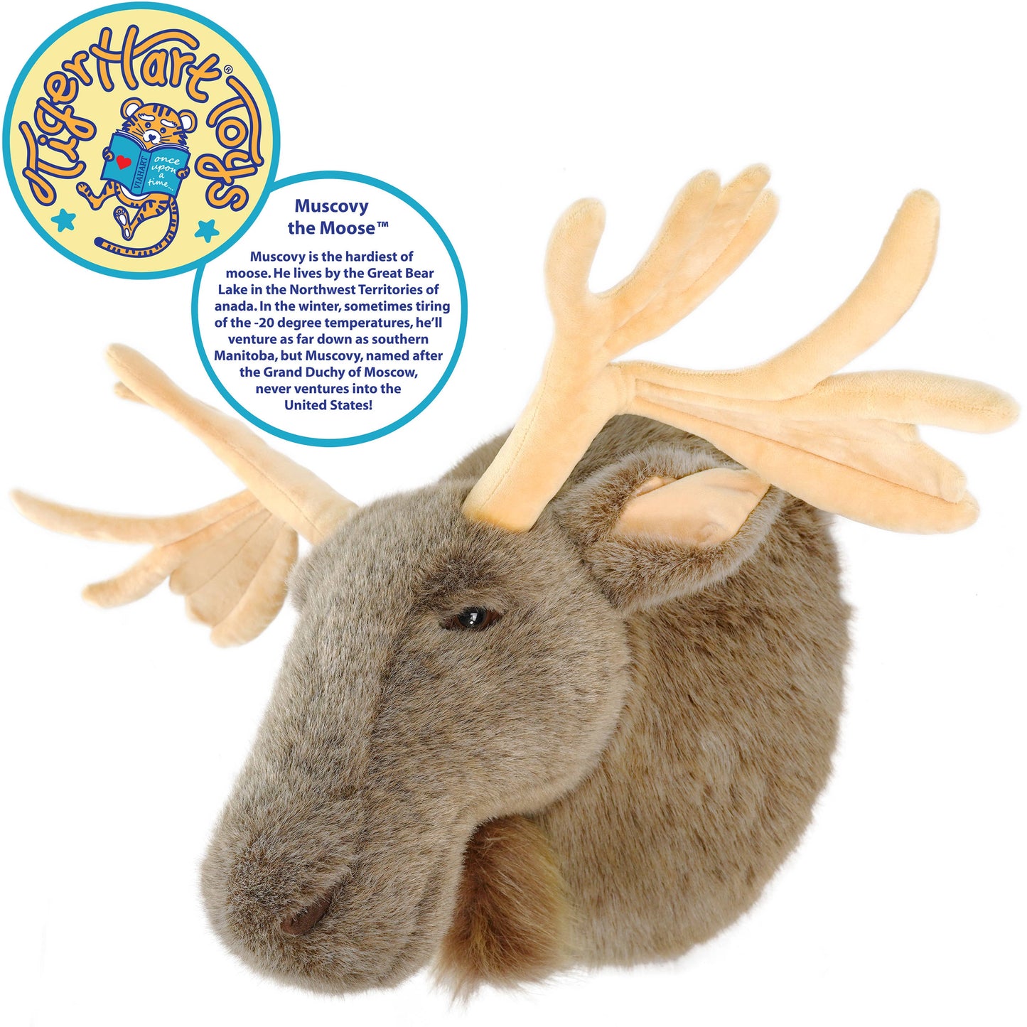 Muscovy The Moose | 19 Inch Stuffed Animal Plush