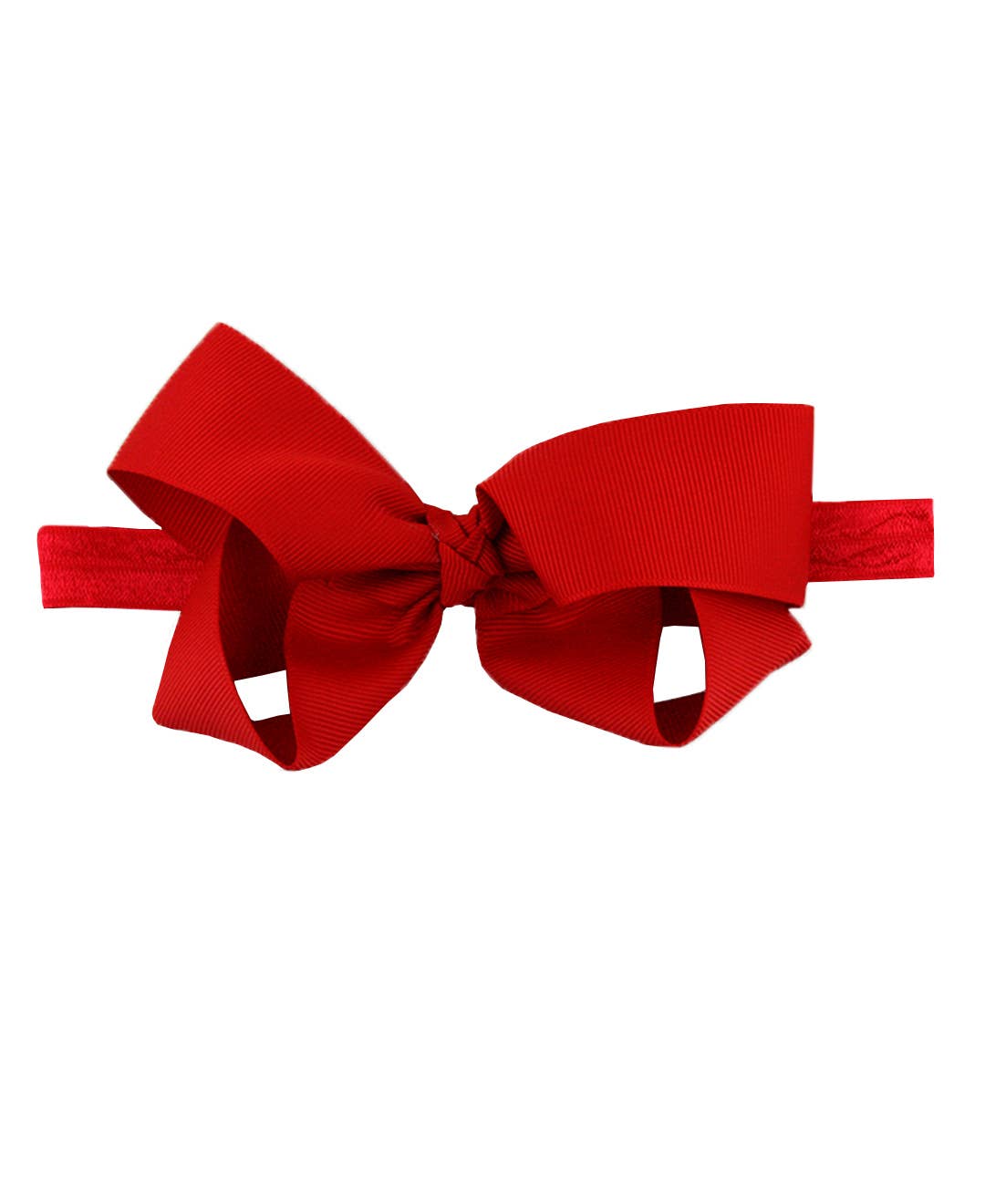 Girls Red Bow Headband