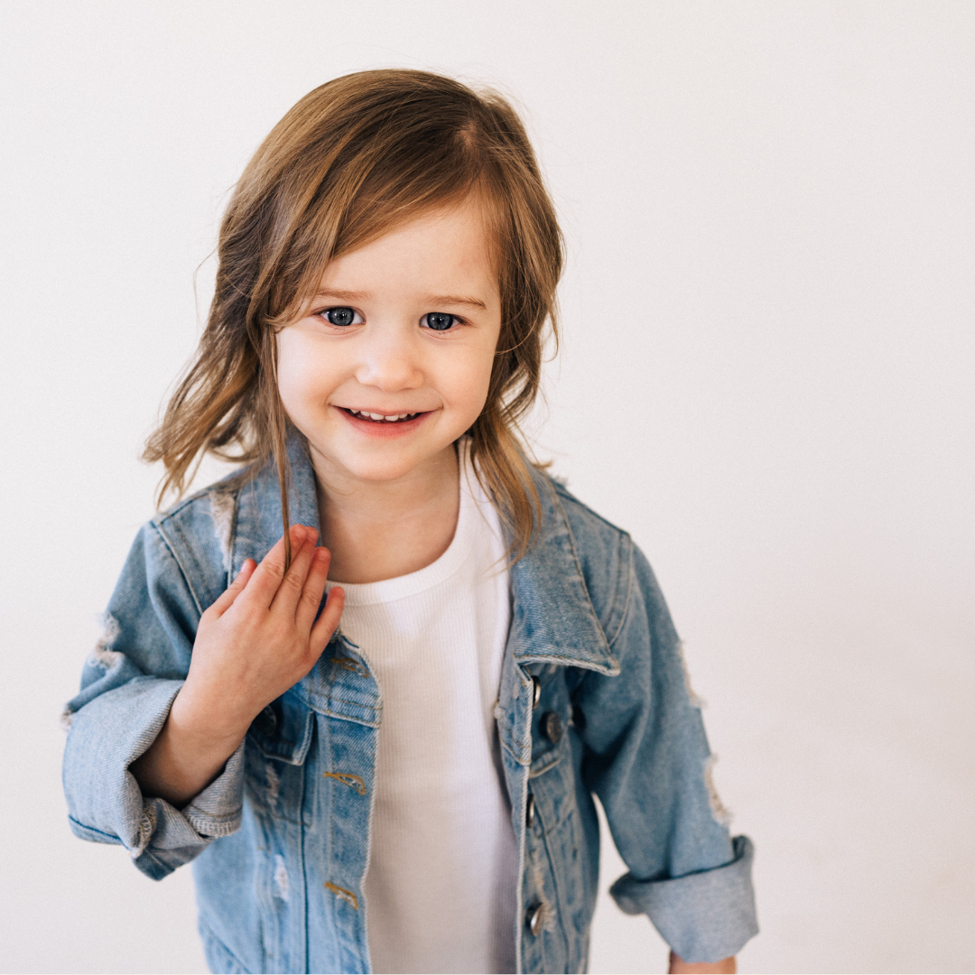 Distressed Denim Jean Jacket - Child