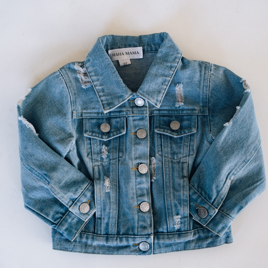 Distressed Denim Jean Jacket - Child