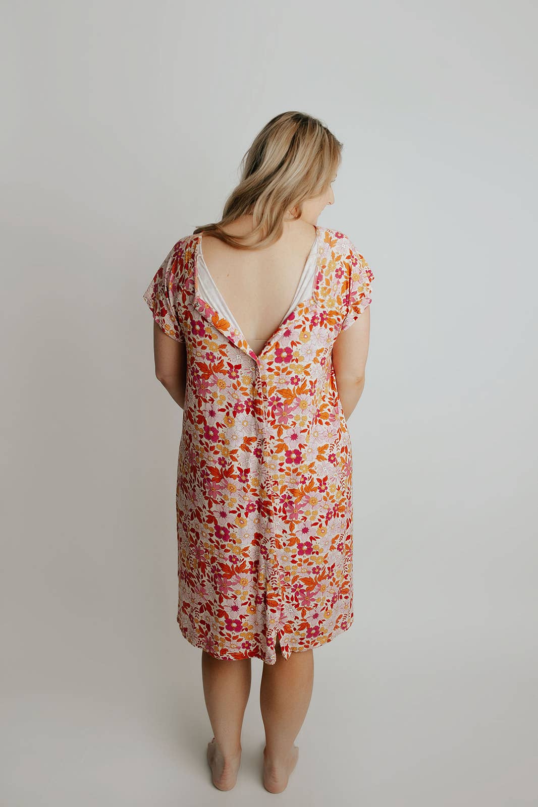 Wild Child Maternity Mommy Labor and Delivery/ Nursing Gown