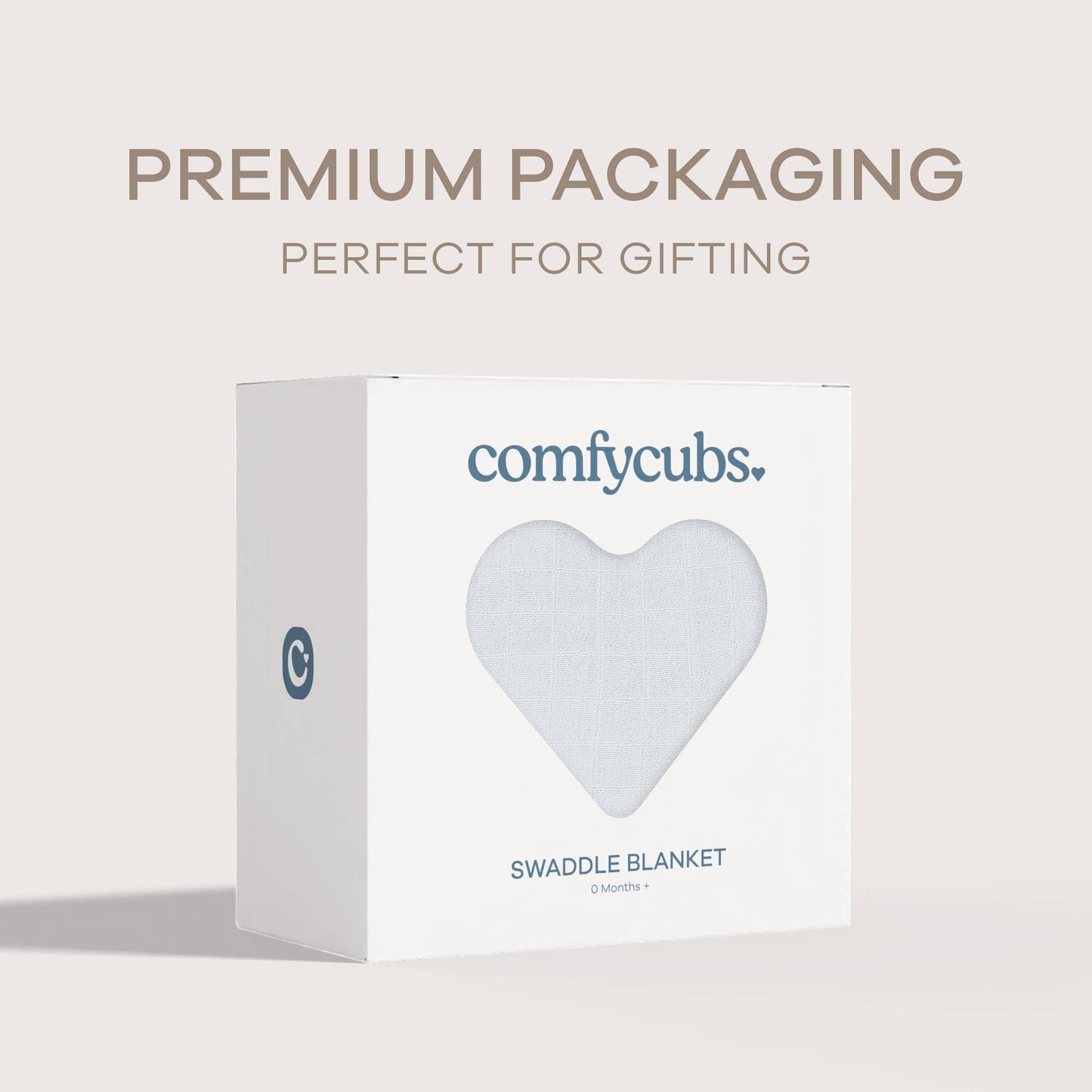 Baby Muslin Swaddle Blankets,  Pack of 1 & 2 by Comfy Cubs