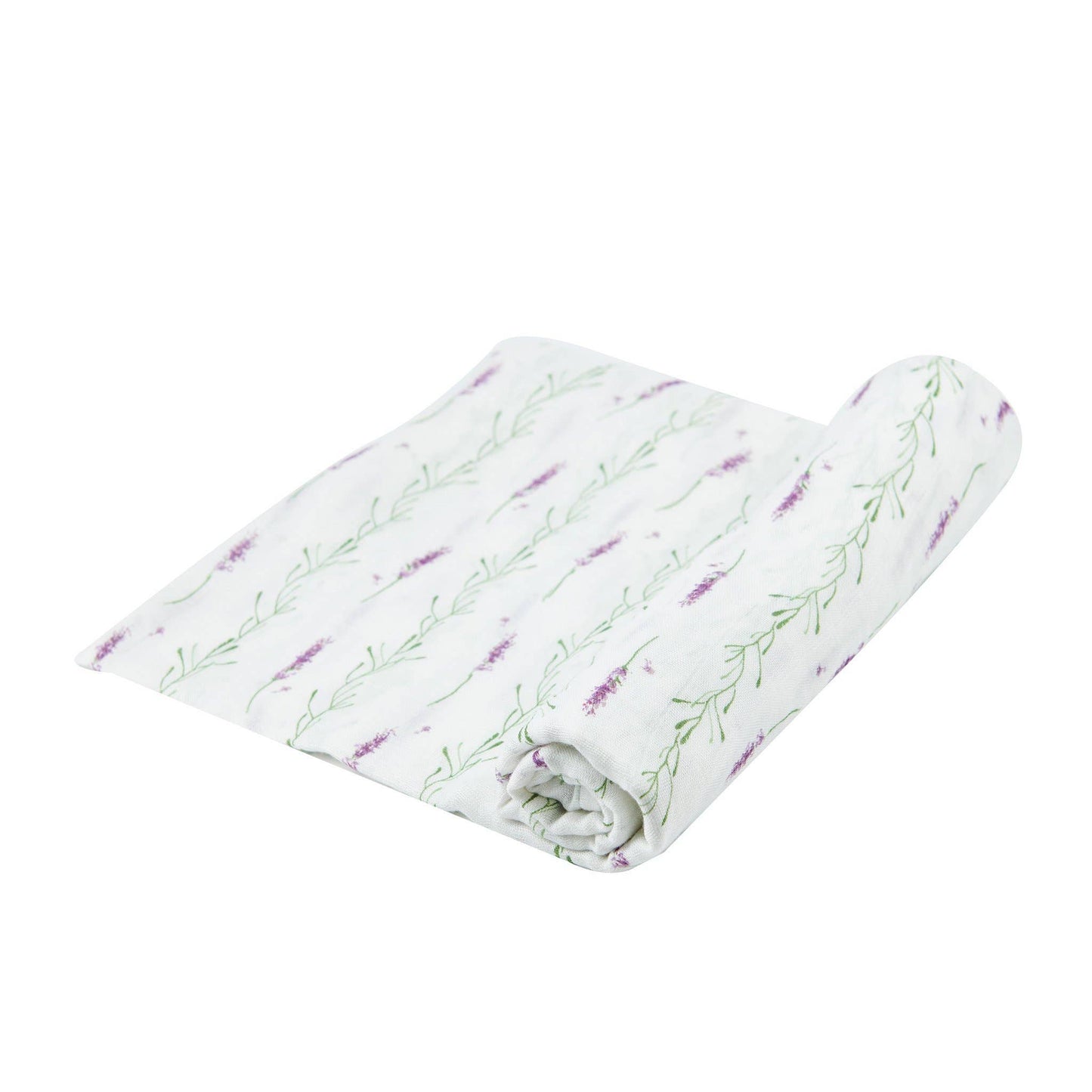 Lavender Stems Bamboo muslin - no box