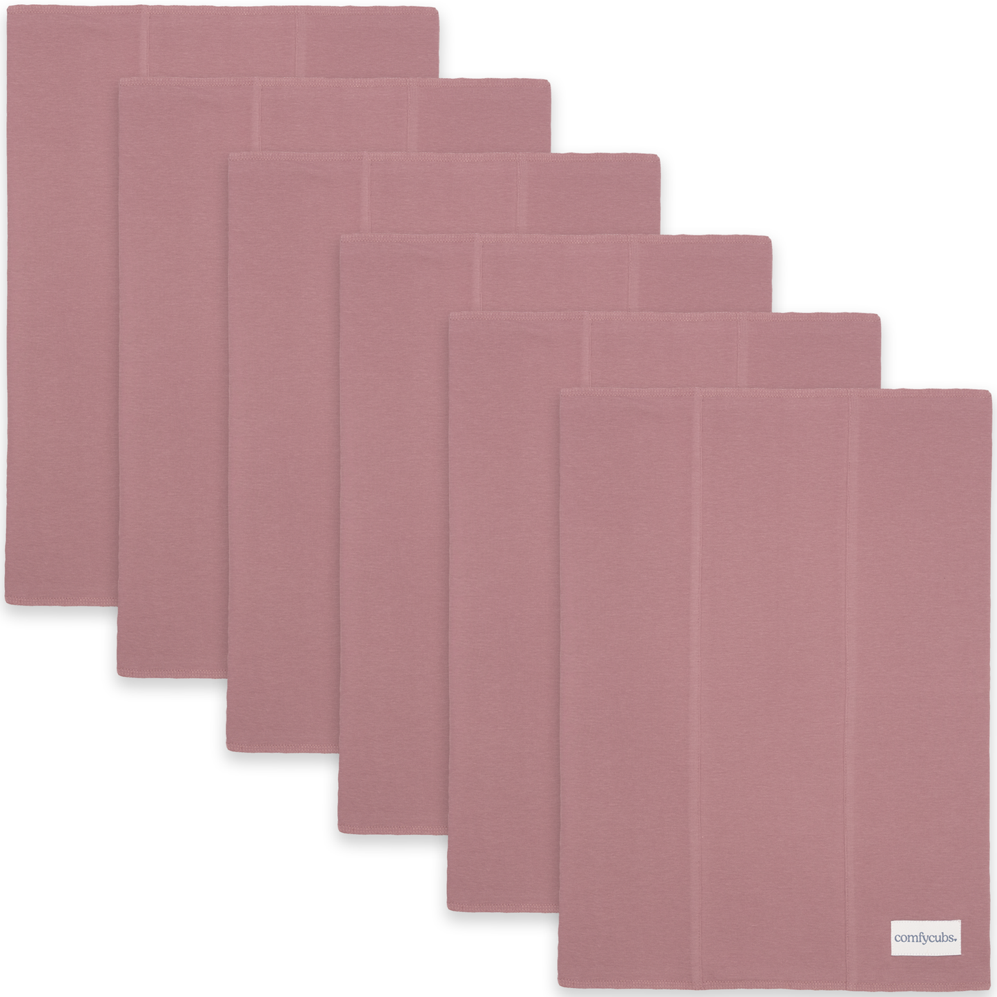 Cotton Burp Cloths by Comfy Cubs