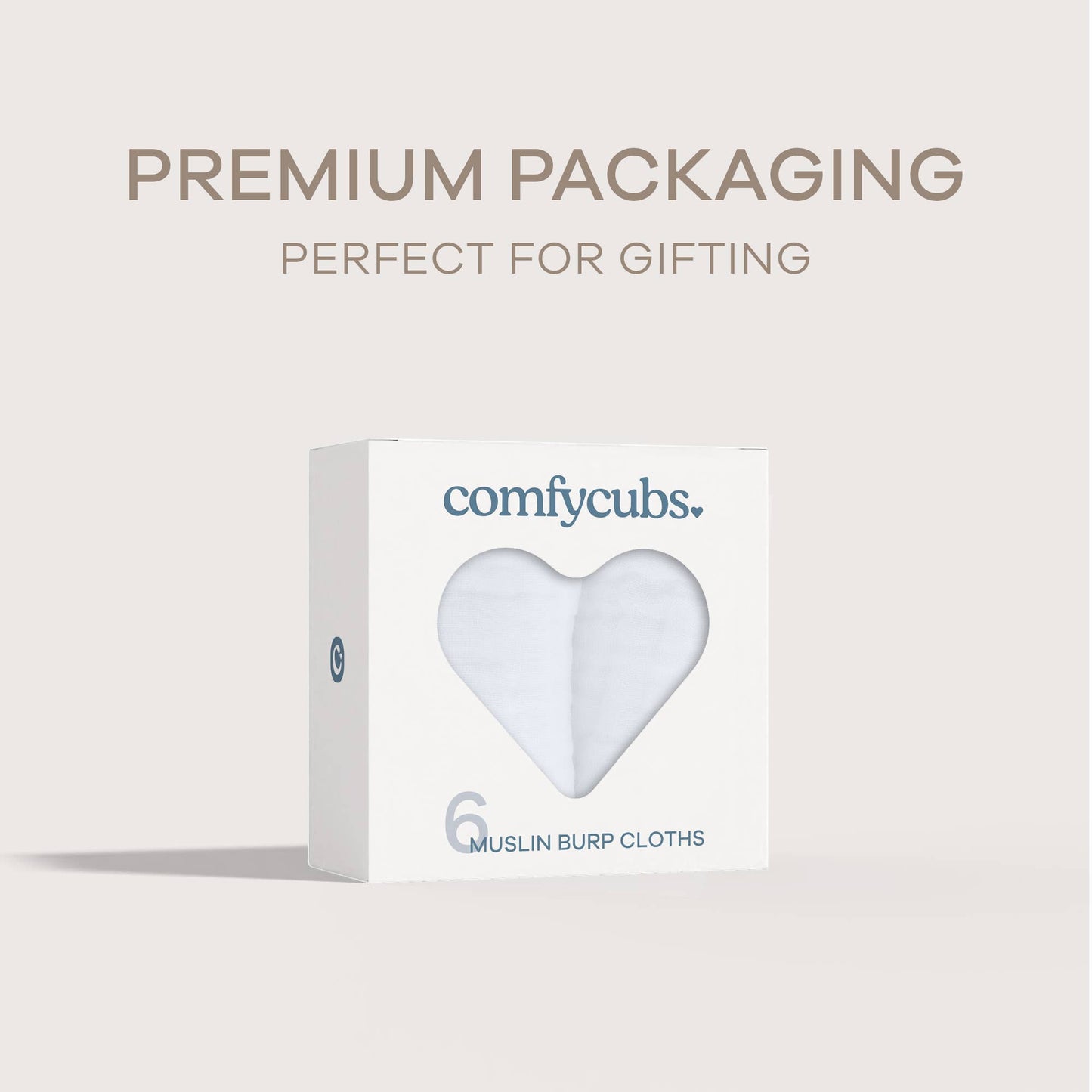 Muslin Burp Cloths by Comfy Cubs