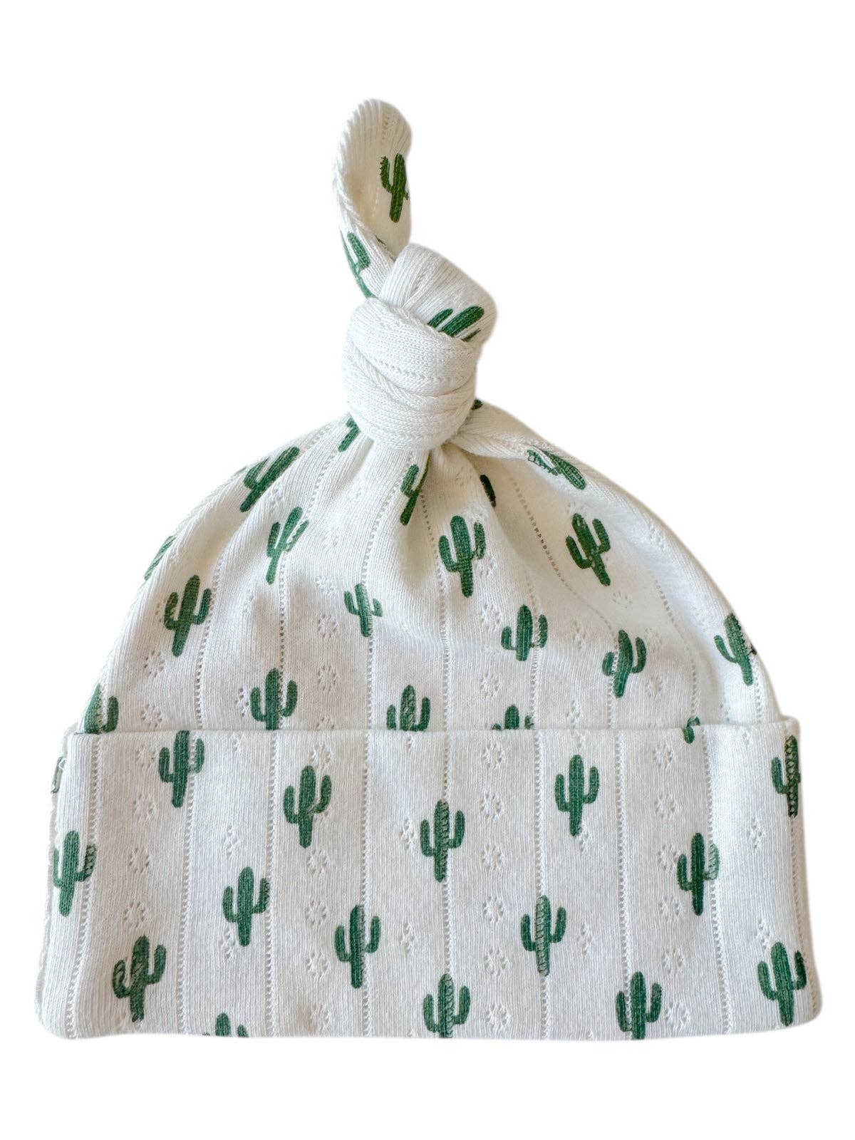 Cactus / Organic Pointelle Beanie