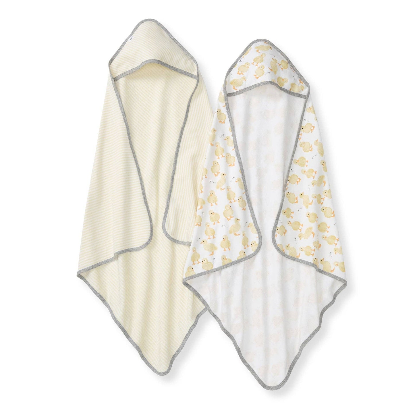 Little Ducks Organic Cotton Hooded Towels 2 Pack