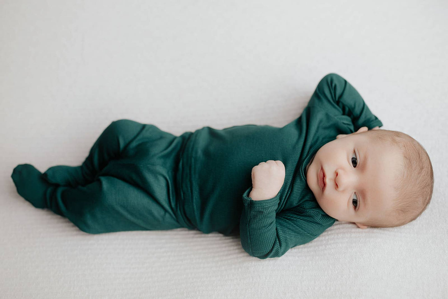 Ribbed Forest Green Jammies Kids Pjs & Lougewear