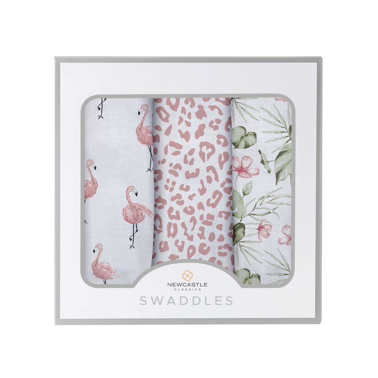 Tropical Paradise Bamboo Muslin Swaddle 3PK