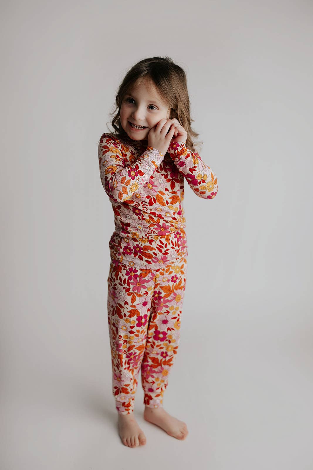 Wild Child Flower Jammies Kids Pjs & Lougewear