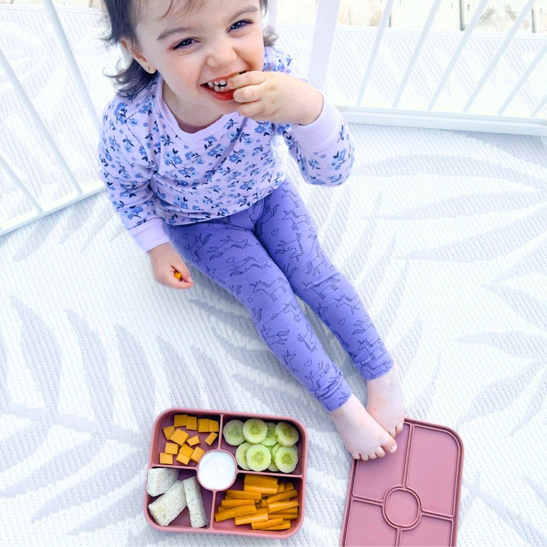 Kids Bento Box, Leak-Proof & 100% Silicone
