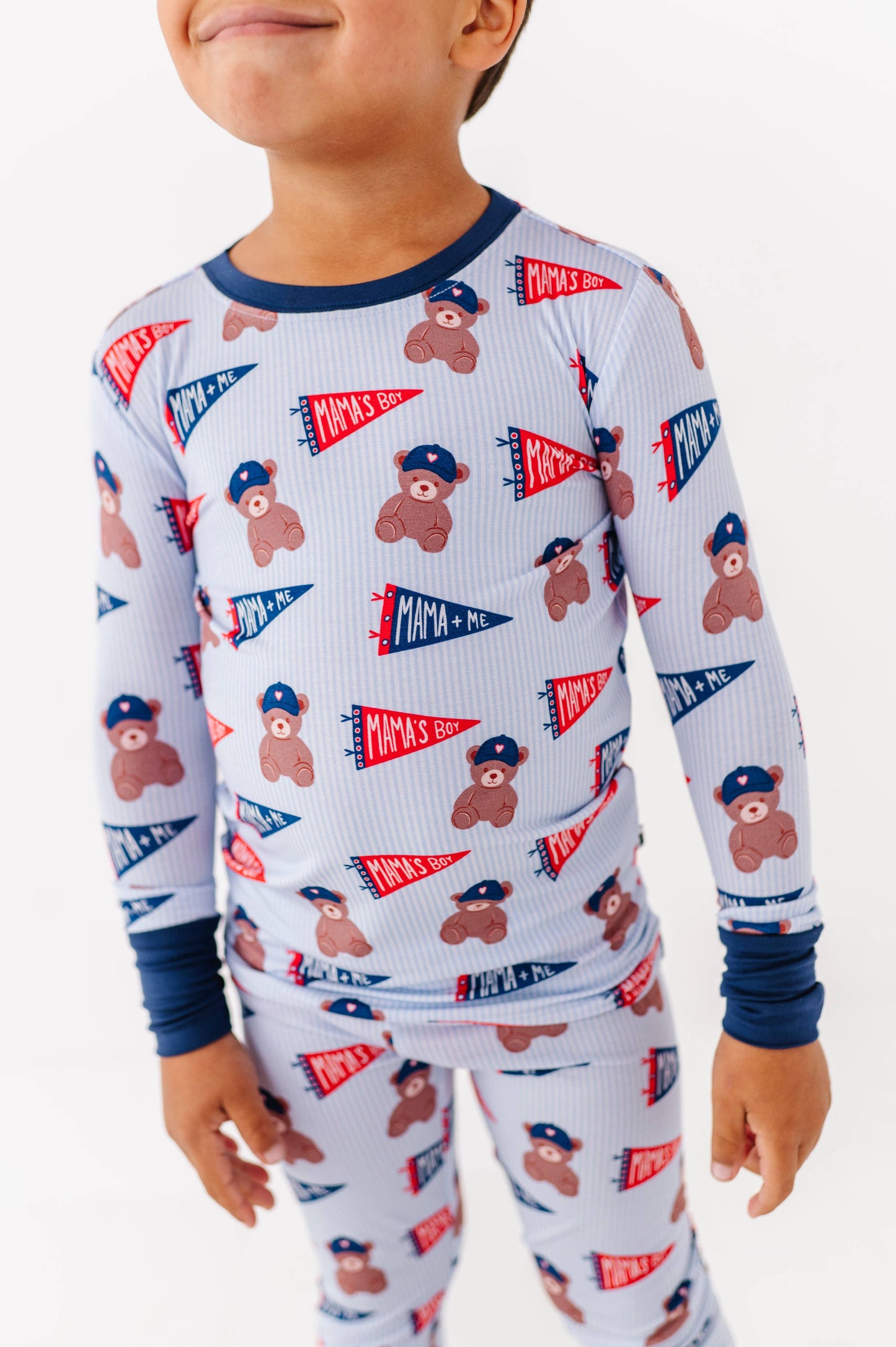 Team Mama  Kids Pajamas - Long Sleeve