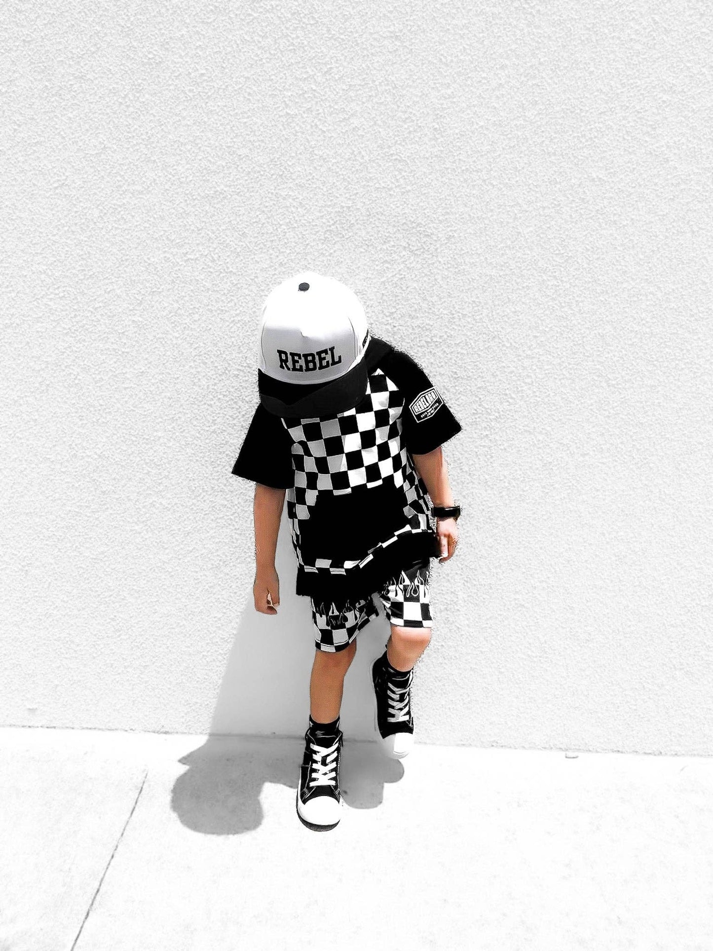 Short Sleeve Hoodie in Venice