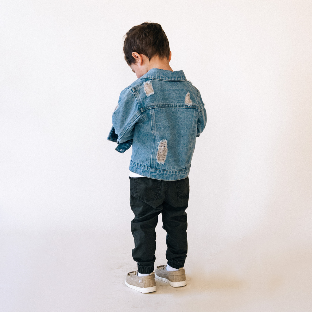 Distressed Denim Jean Jacket - Child