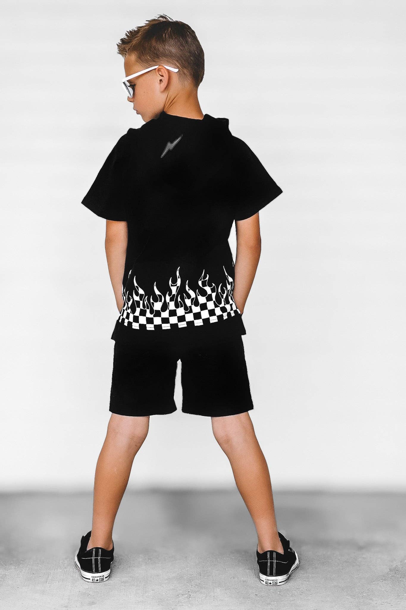 Short Sleeve Hoodie in Harley